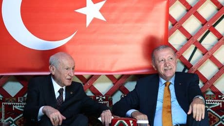 Kriz söylentilerinin ardından Erdoğan ve Bahçeli'den ilk zirve