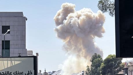 Israel Bombs Damascus, Warns Syria of ‘Painful Blows’ as Footage Shows Hit on Defense Ministry