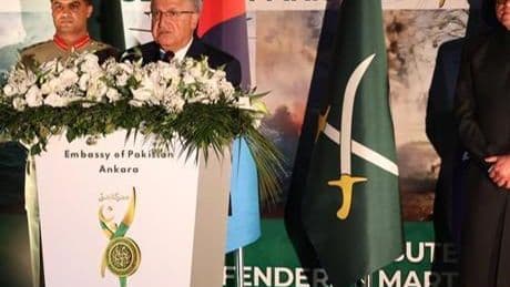 Bakan Güler, Pakistan Savunma Günü resepsiyonunda katıldı