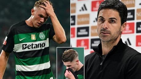 Arsenal and Sporting Lisbon 'FAIL to agree terms for Victor Gyokeres' move to north London in time for Gunners' tour of Asia' - Mikel Arteta's deadline for a new striker
