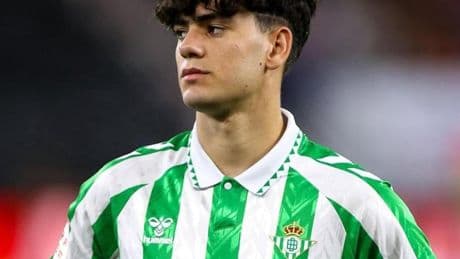 El juvenil Corralejo, gran novedad en la lista del Betis