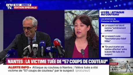Édition spéciale : Nantes, la victime tuée de "57 coups de couteau" - 25/04