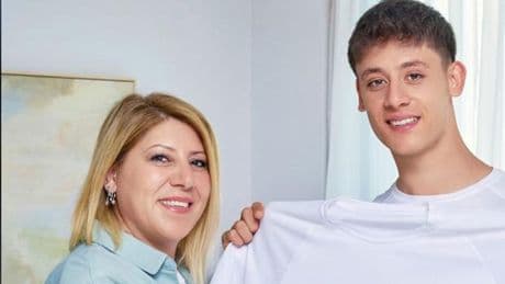 Arda Güler, annesiyle kamera karşısında!