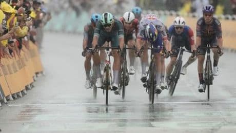 Tour de France: Mann wollte vor den Sprintern über die Ziellinie radeln