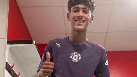 Man Utd wonderkid JJ Gabriel, 14, promoted to first-team training by Ruben Amorim
