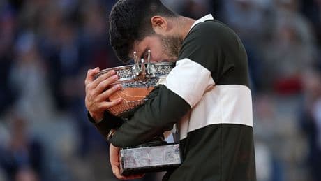 ‘That’s destiny’: Carlos Alcaraz matches mind-blowing Rafael Nadal grand slam stat
