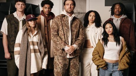 Inside Travis Kelce’s new American Eagle line — and ad with athletes including Suni Lee, Kiyan Anthony