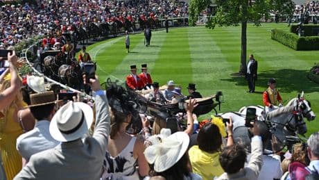 Hundreds of spectators treated for heatstroke as heatwave strikes Royal Ascot