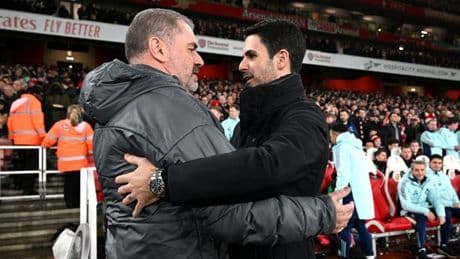 Mikel Arteta claim about Ange Postecoglou rings louder than ever as Arsenal boss tosses rivalry aside