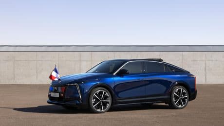 DS N°8, la nouvelle voiture du président de la République