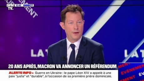 François-Xavier Bellamy souhaite "retrouver l'usage du référendum"