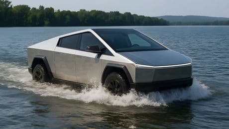 Cybertruck nicht so schwimmfähig, wie Musk behauptet