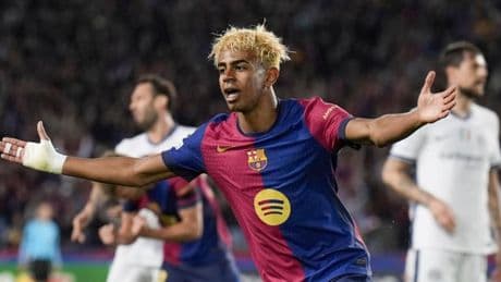 El partidazo de Lamine ante el Inter, en datos