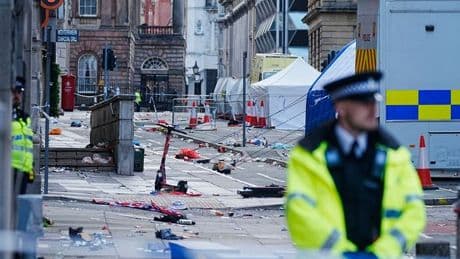 BBC reporter's horror as car driving into Liverpool parade crowd narrowly misses his family