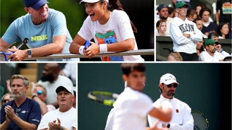 ‘Disneyland on steroids’: What it’s like to be a tennis coach at Wimbledon