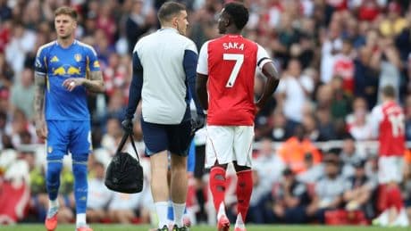 The games Bukayo Saka will miss as Arsenal learn extent of injury