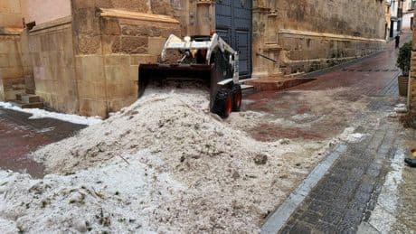 Residents evacuated from homes in Spain after heavy flooding and hailstorms