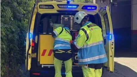 Accidente laboral en Chamartín: un hombre de 55 años grave tras caerse de un andamio de ocho metros