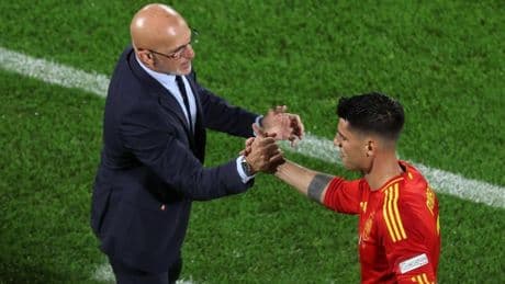 De la Fuente pone por las nubes a Morata
