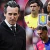 Aston Villa transfer news: The EIGHT stars who could leave in summer overhaul, two goalscoring forwards on radar and the true impact of PSR