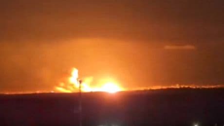 Blasts on Gaza skyline as Israel steps up bombardment of Palestine