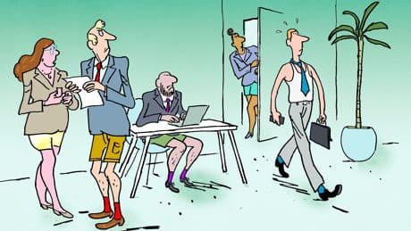 Peut-on porter un bermuda au travail ?