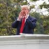 „Sir, warum sind Sie auf dem Dach?“: Trump macht „Spaziergang“ auf dem Weißen Haus – und irritiert Reporter