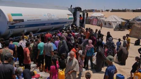 En pleine fournaise estivale, la population de Gaza torturée par la soif