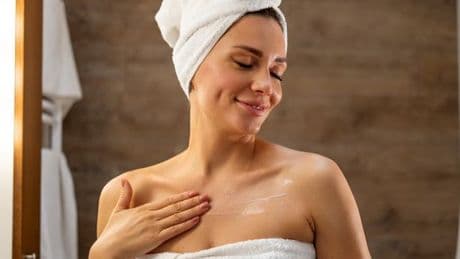 ‘Boob-job’ in a tube firming moisturiser for neck and chest gets slashed by 25%