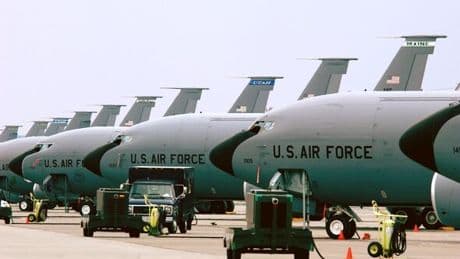 US Air Force on the move with dozens of spotted flying over to Europe