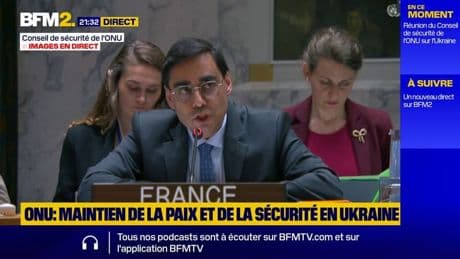 Ukraine: "Chaque jour, les personnes qui meurent dans cette guerre sont les victimes d'un choix délibéré de Moscou", déclare le représentant de la France à l'ONU
