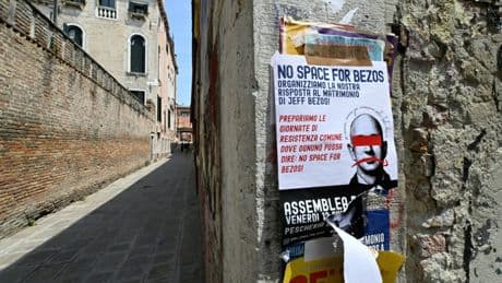 A Venise, les noces de Jeff Bezos fascinent et divisent par leur luxe ostentatoire