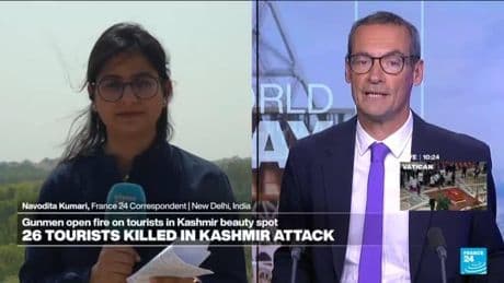 India hunts gunmen who killed 26 in Kashmir tourist hotspot