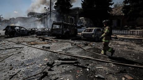 Ukraine-Russia latest: Fire at Zaporizhzhia nuclear plant contained after explosions