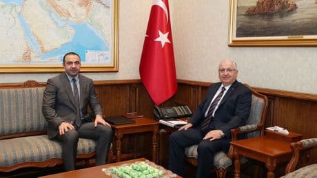 Bakan Güler, Azerbaycan’ın İstihbarat Başkanı Korgeneral Orhan Sultanov’u kabul etti