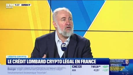 L'édito crypto : Le crédit lombard crypto légal en France - 16/05