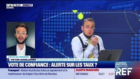 Vote de confiance : alerte sur les taux ?