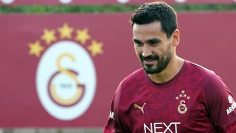 İlkay Gündoğan, Galatasaray'daki ilk antrenmanına çıktı