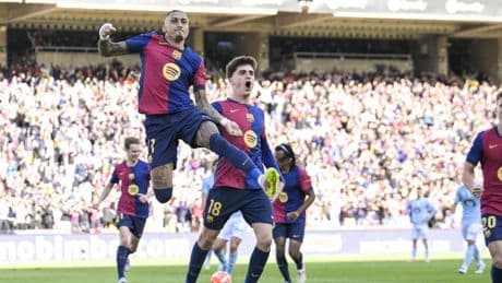Raphinha, el jugador más brillante