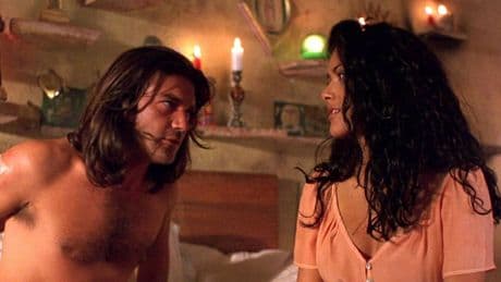 Salma Hayek, sobre el rodaje de 'Desperado': "Una de las cosas a las que tenía miedo era a Antonio Banderas"
