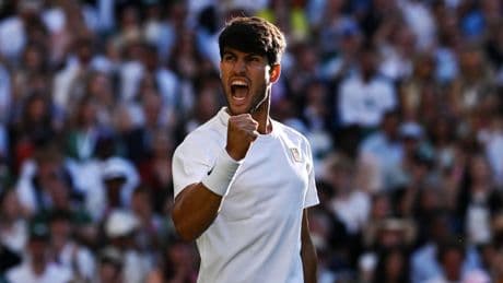 Carlos Alcaraz enters peak brutality mode in swiping aside Cameron Norrie at Wimbledon
