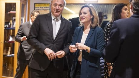 Choque entre Azcón y Alegría a raíz de la dimisión de Noelia Núñez: &quot;¿Y qué debe hacer Sánchez por plagiar su tesis?&quot;