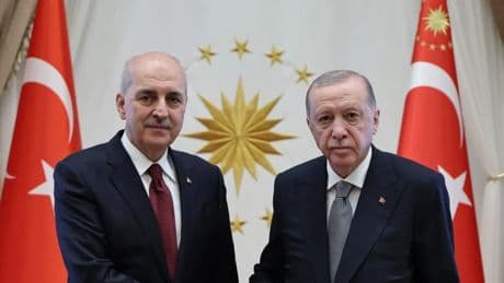 Başkan Erdoğan, TBMM Başkanı Kurtulmuş'u kabul etti