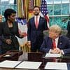 The stunning Angolan reporter whose beauty left Trump speechless in the Oval Office