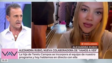 Alejandra Rubio le planta cara a Alessandro Lecquio: &quot;El problema lo tienes tú&quot;