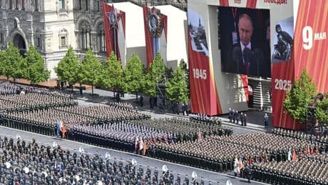 Russia holds Victory Day parade marking the 80th anniversary of the defeat of Nazi Germany