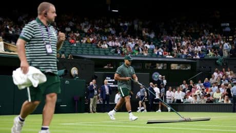 What time is the Wimbledon curfew?