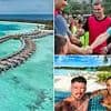 All the sports stars who have flocked to Kandima in the Maldives for their holiday - including a current Premier League champion, a champions League winner and a host of international stars
