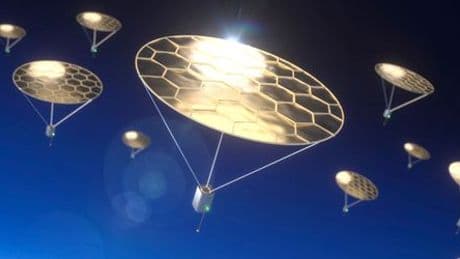 Sonnenlicht lässt Flugobjekte bis in 80 Kilometer Höhe steigen