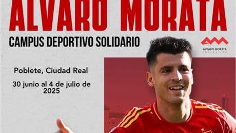La Fundación Álvaro Morata ya ha comenzado su temporada estival de campus deportivos